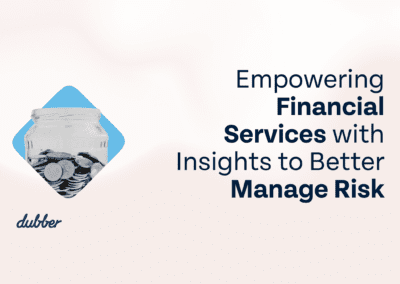 Empowering Financial Services with Insights to Better Manage Risk